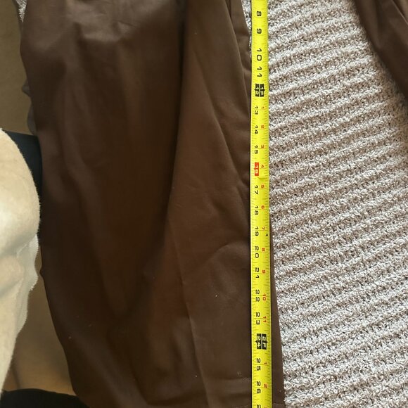 Boheme Goods "The Trousers" In Twill Chocolate - Picture 6 of 9